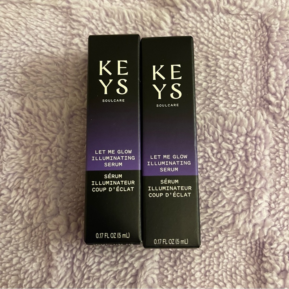 2 Mini Keys Let Me Glow Illuminating Serum